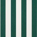 Sunbrella Stripe Beaufort Forest Green Natural