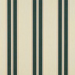 Sunbrella Stripe Black Forest Fancy