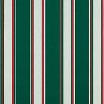 Sunbrella Stripe Forest Green Fancy